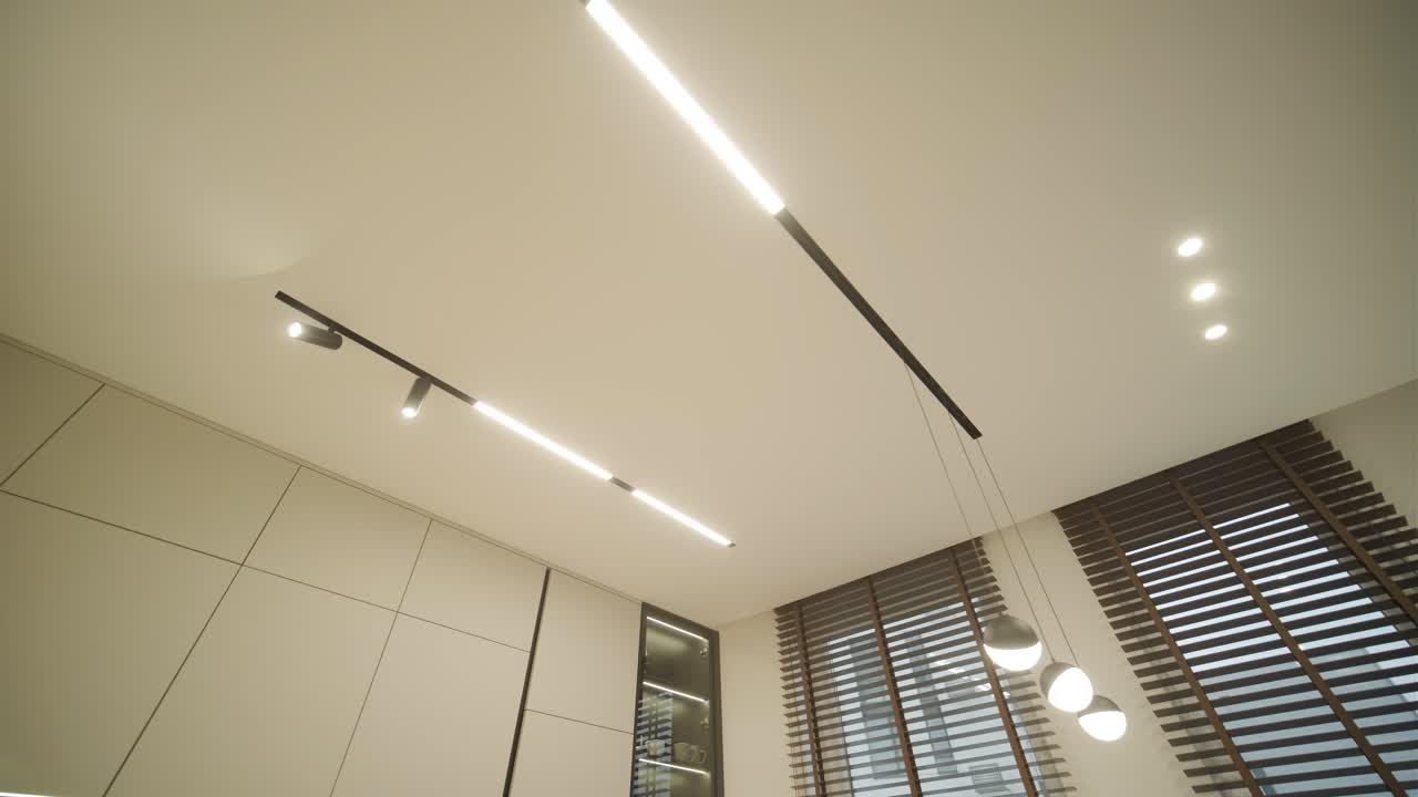 interior de apartamento minimalista con diseño limpio