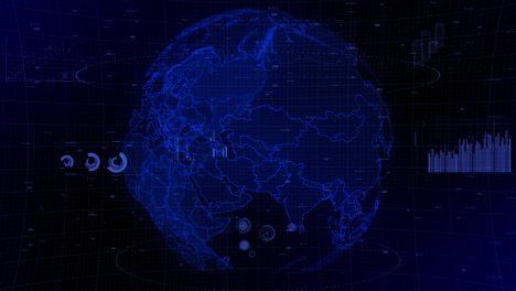 Der-Rotierende-Videohintergrund-Eines-Filmischen-Digitalen-Globus-Zeigt-Das-Land-Usbekistan-Mit-Zoom