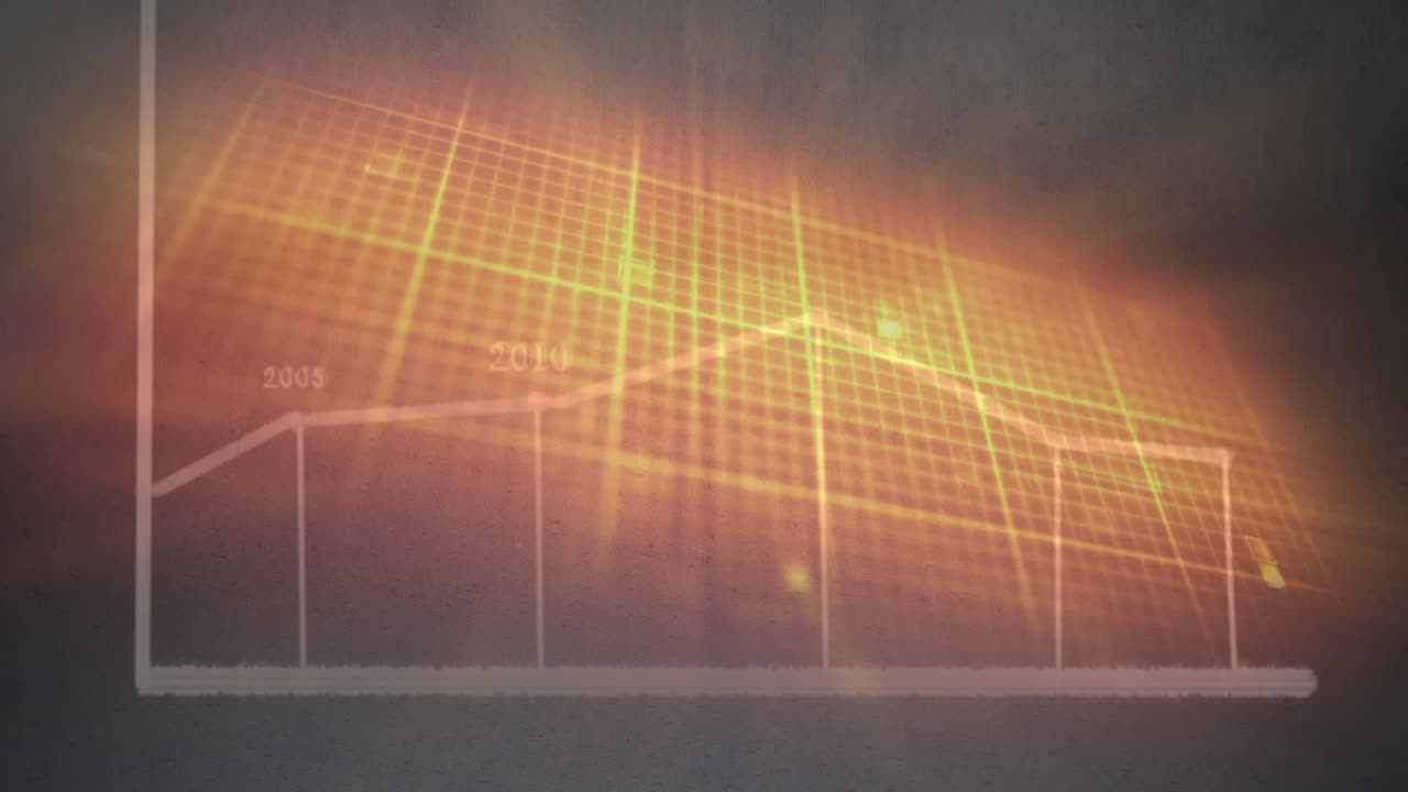 지점과 심장 사진 위에 숫자를 가진 다이어그램의 애니메이션