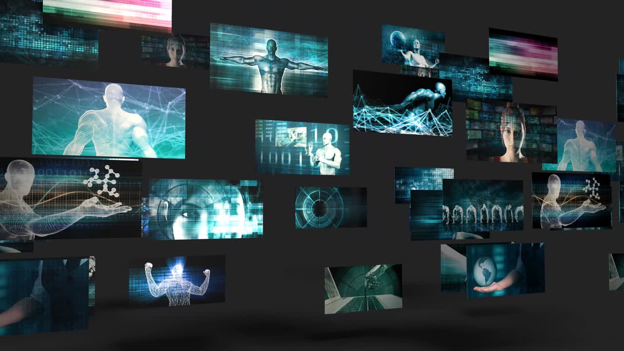 비디오 벽 루핑