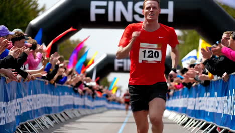 marathon finish line