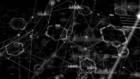 animación de redes de conexiones y procesamiento de datos científicos.