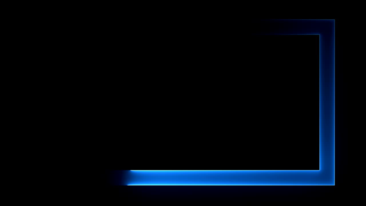 абстрактный яркий неоновый прямоугольный каркас. лазерный технологический дизайн фона. петля