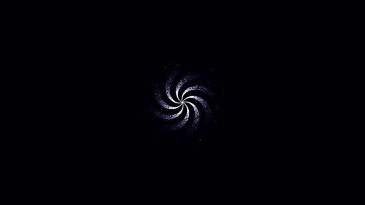 Disegno a spirale astratto