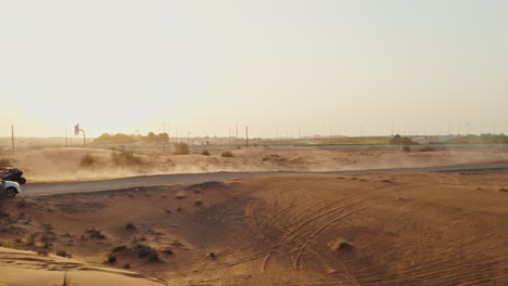 aventura en el desierto con bicicleta quad