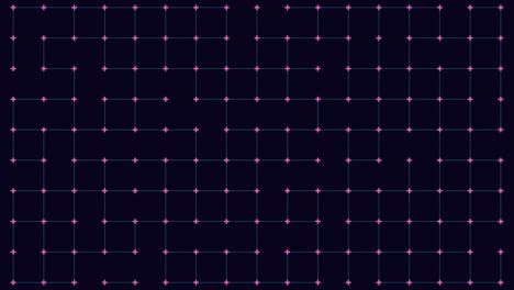 Neon-crosses-geometric-pattern-with-connected-lines