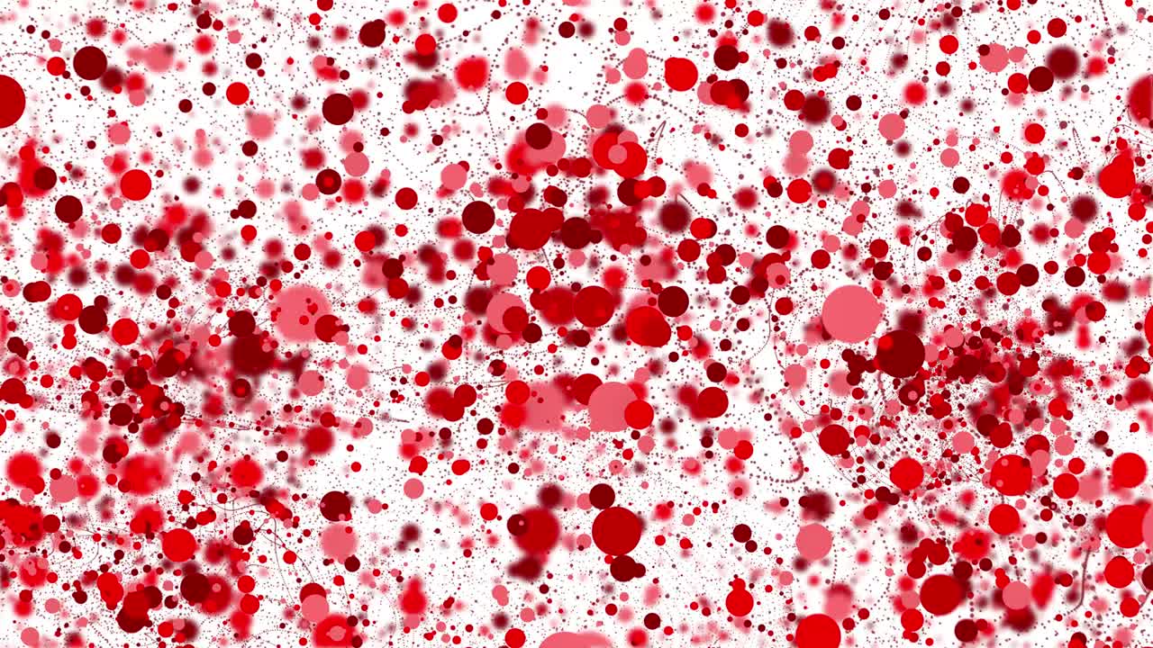 fondo abstracto de punto rojo aleatorio.