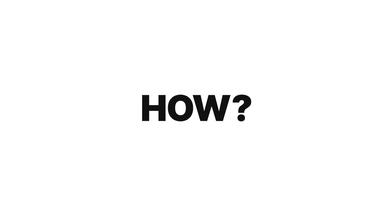 Dynamic Animated Text Phrases and Words Appearing on Screen