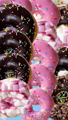 a collection of donuts