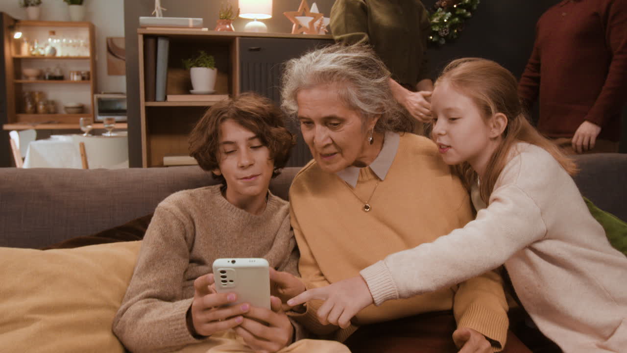 Family Gathering for Christmas Celebration