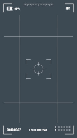 fondo gráfico de movimiento de interfaz de diseño plano