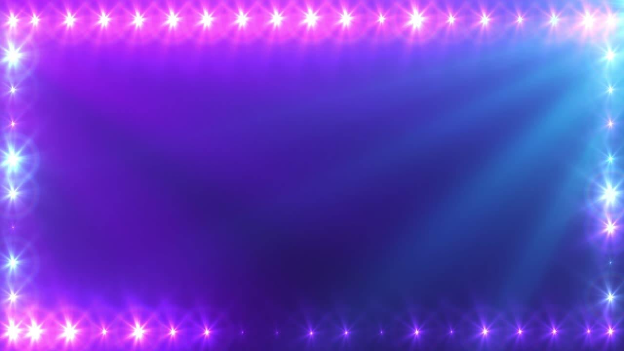 animación de bucle de luz conducida por el brillo de la etapa