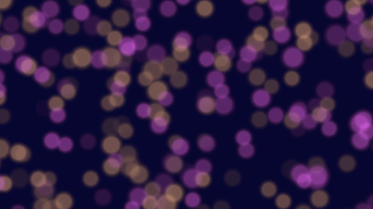 patrón abstracto de círculos flotantes azules y verdes sobre un fondo oscuro