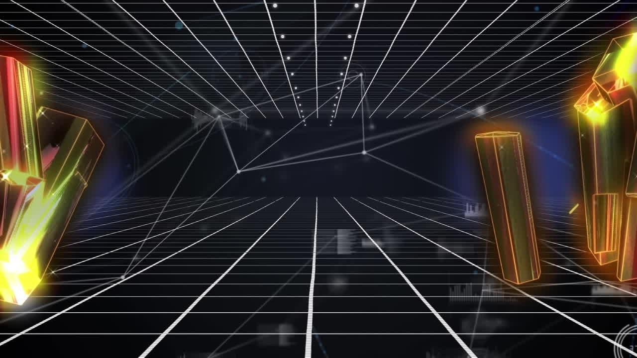 은 카 장소에서 반이는 보라색 모양의 애니메이션