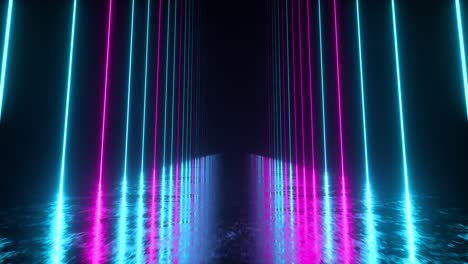 neon tunnel background