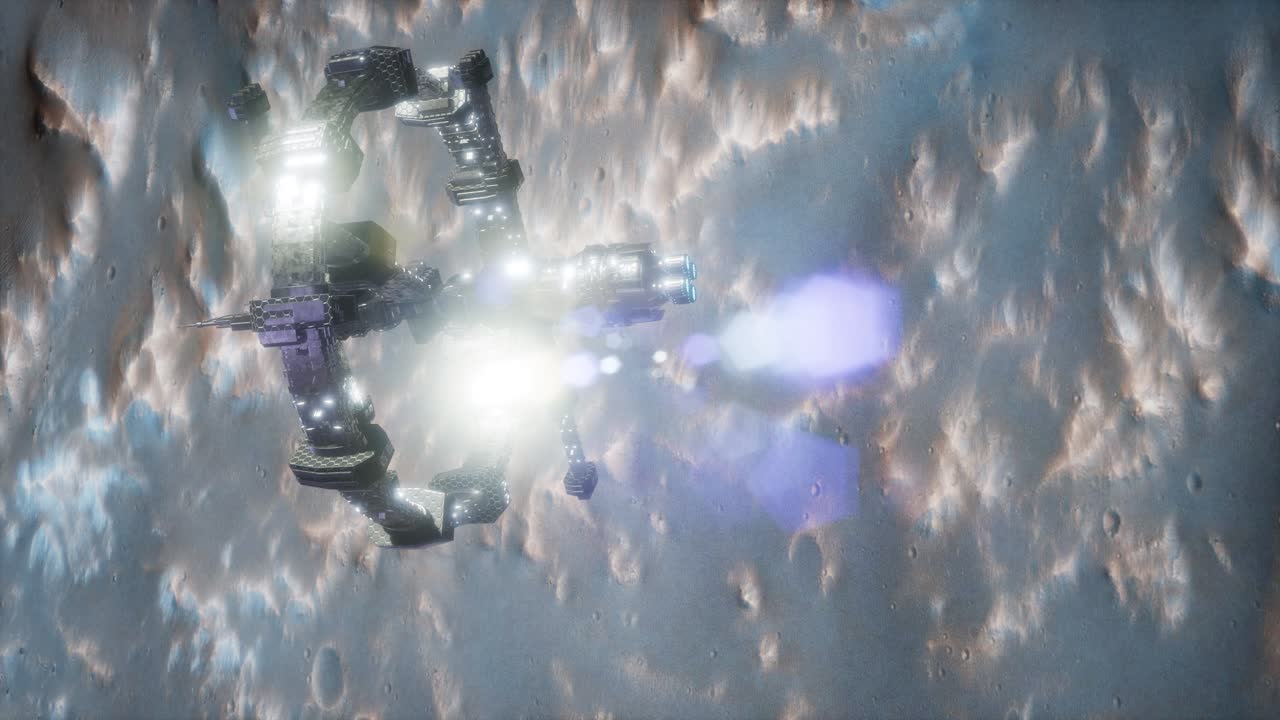 화성 위 의 탐사 우주선