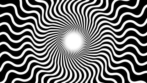 endless rotating hypnotic spiral loopable animation