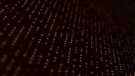 abstract digital background. moving dot animation.