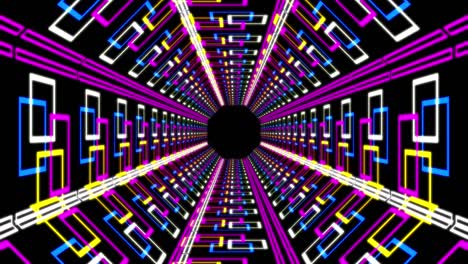 cyber tunnel progress animation motion graphics