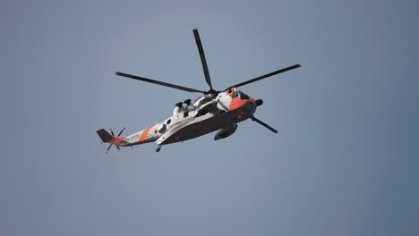 Helicóptero-Mk43b-Sea-Kings-De-Westland-En-Acción