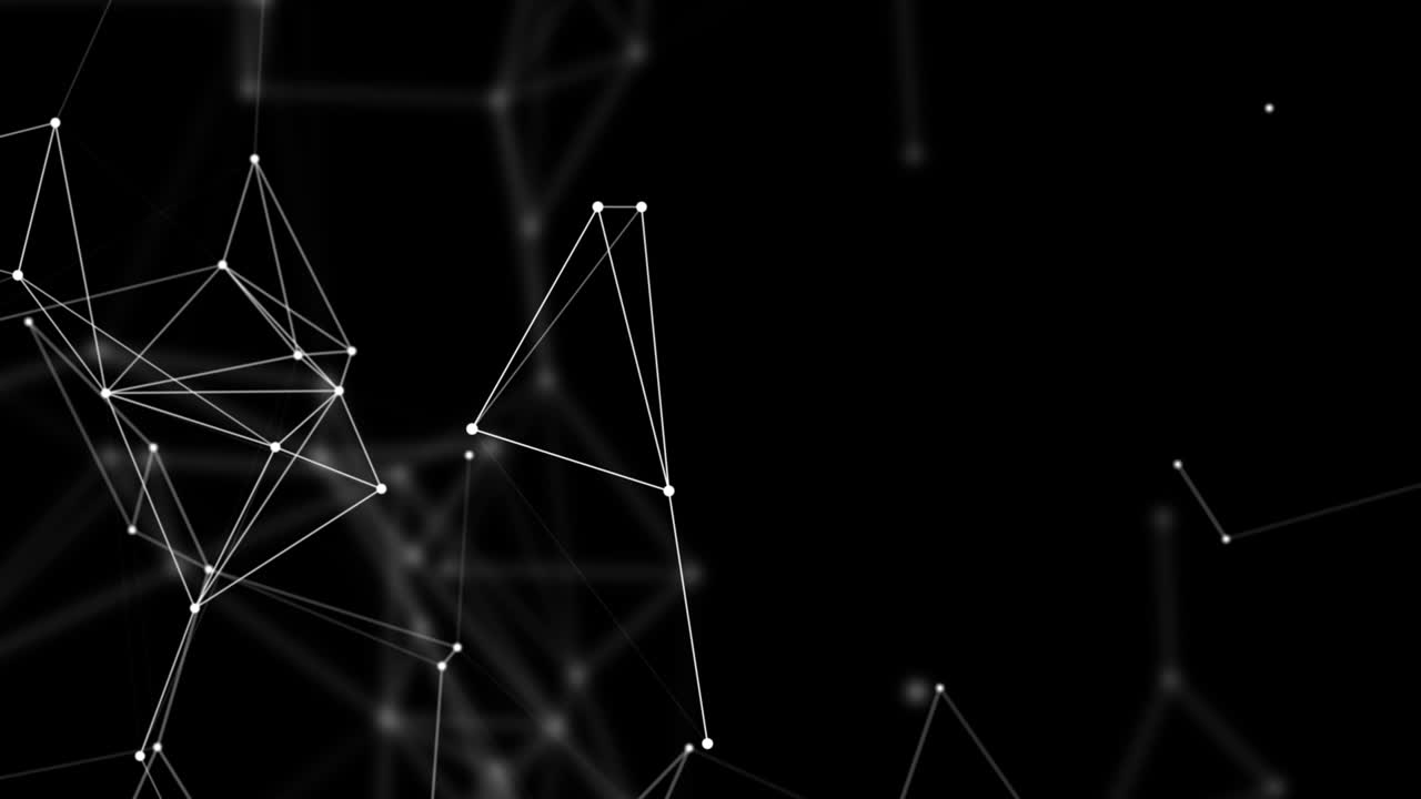Structure molecule and communication Scientific molecule Loop background.