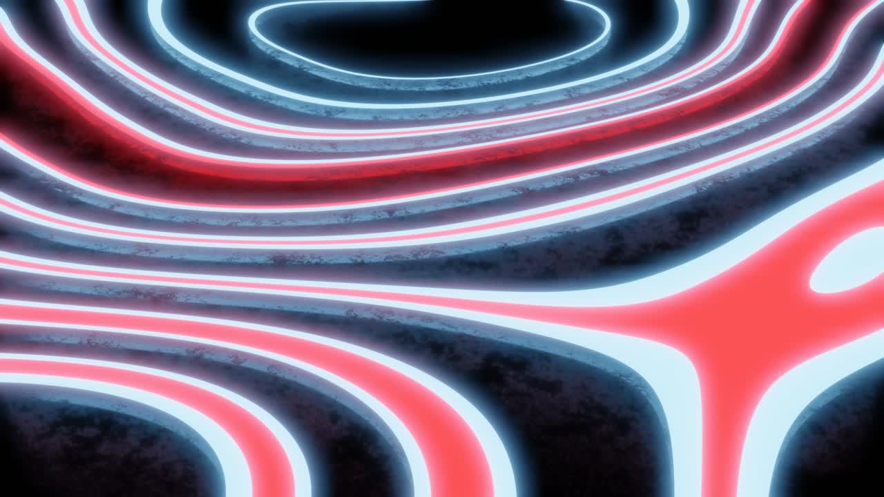 Abstract neon style background. Seamless looping