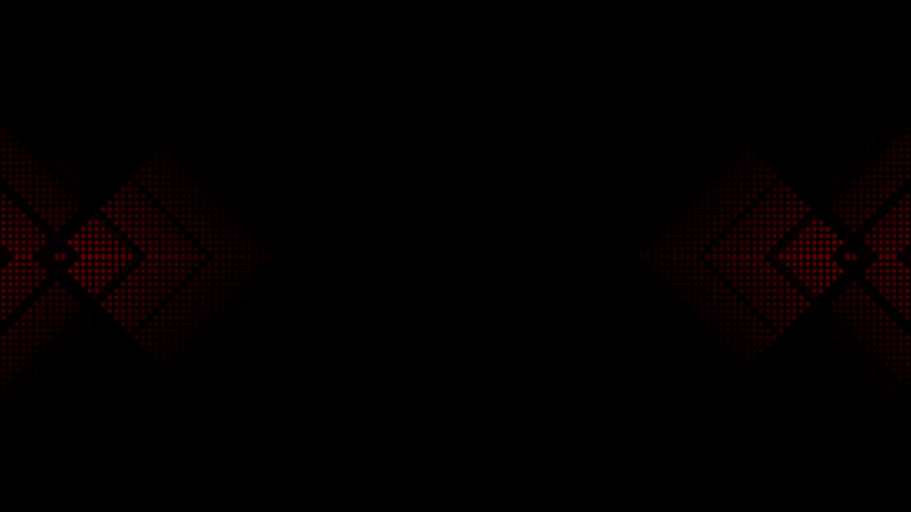 Red Dot Pattern on Black Background