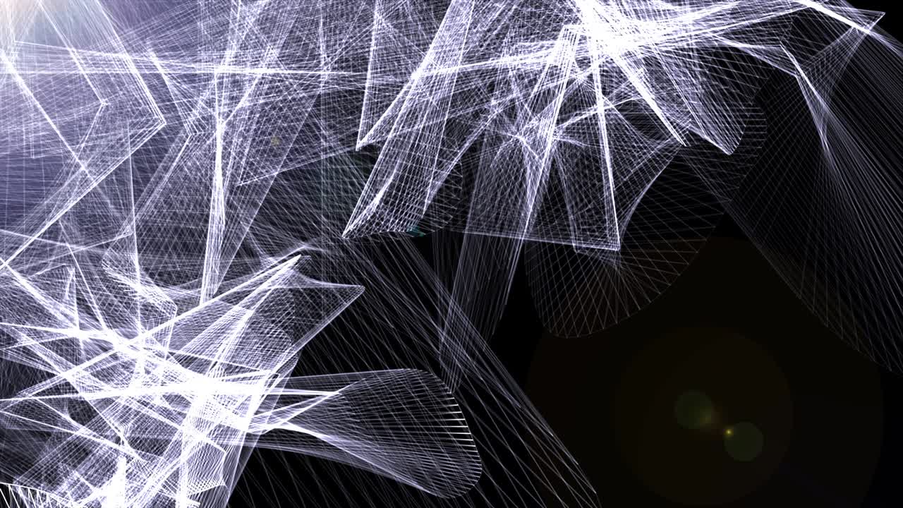 4k imágenes línea de comunicación remolino onda futuro superficie brillante fresco fondo de la tecnología dinámica.