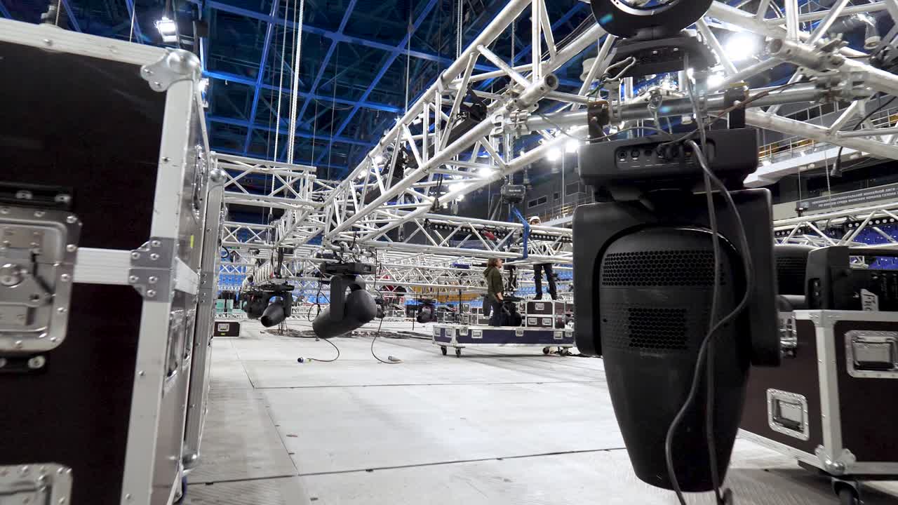 무대 장비 설정