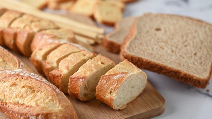 Assortment of Bread Products