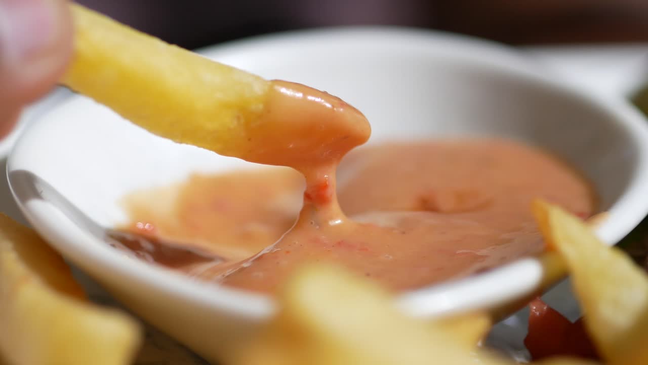 French Fries with Dip