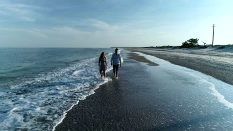 lovers on the beach