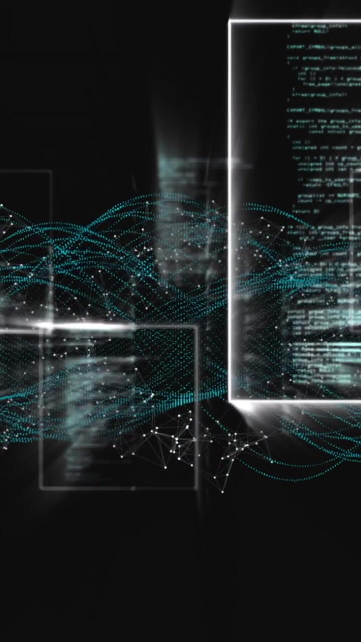 Animation of data processing during coronavirus covid19 pandemic