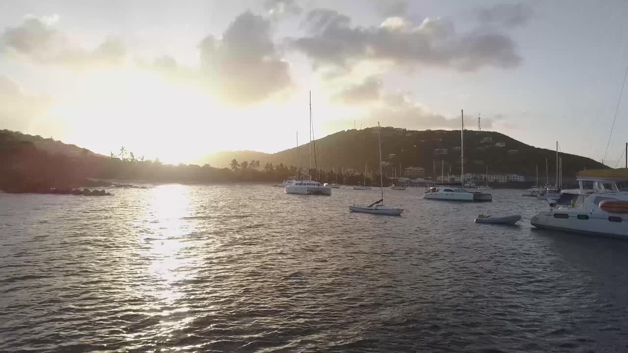 Spiaggia e Baia di Vessup, Red Hook, St. Thomas, Isole Vergini Americane