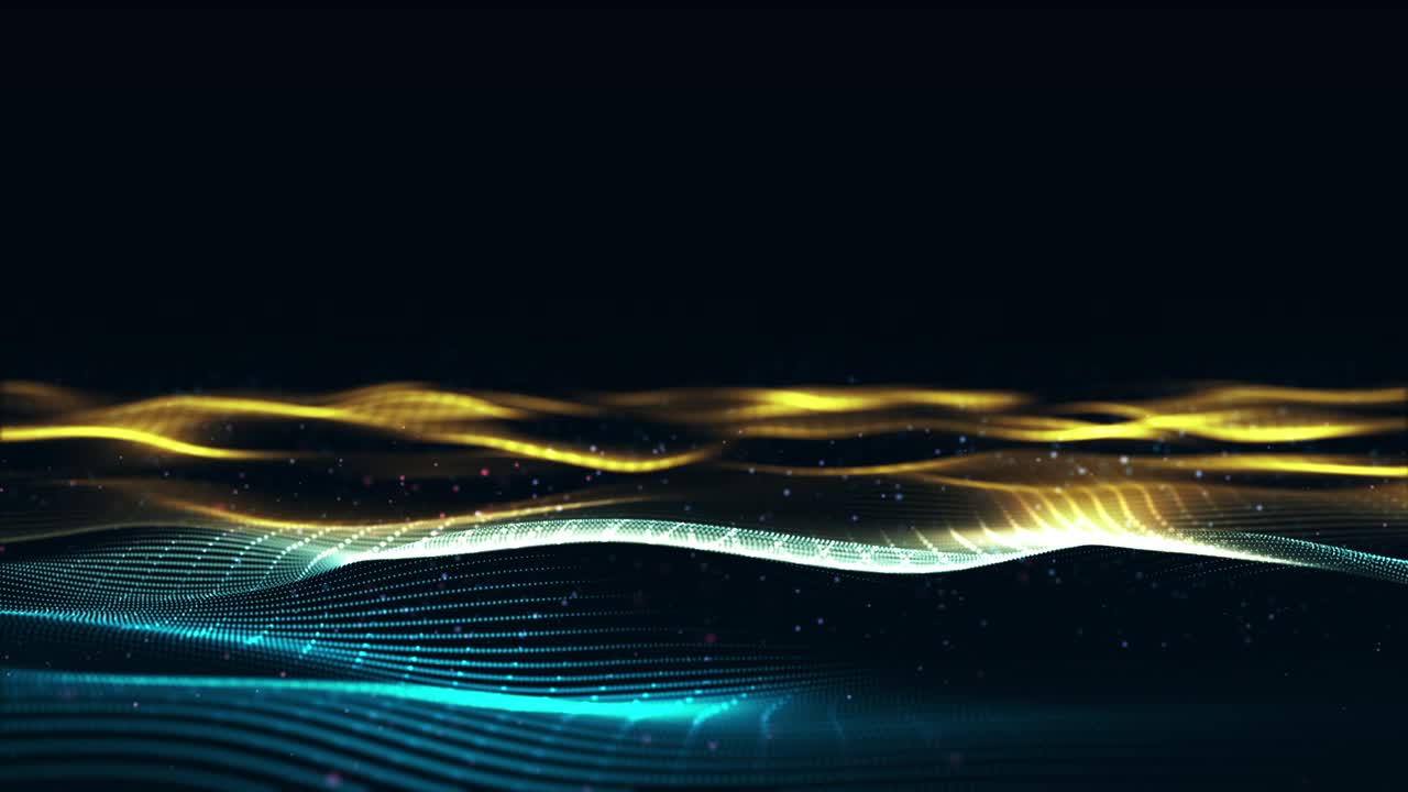 4k Abstract wave defocused background