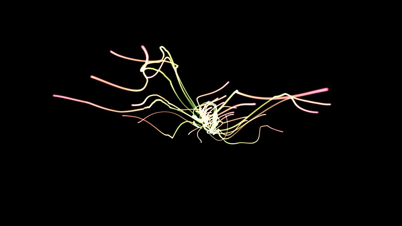 Abstract Strings VJ Loop 9