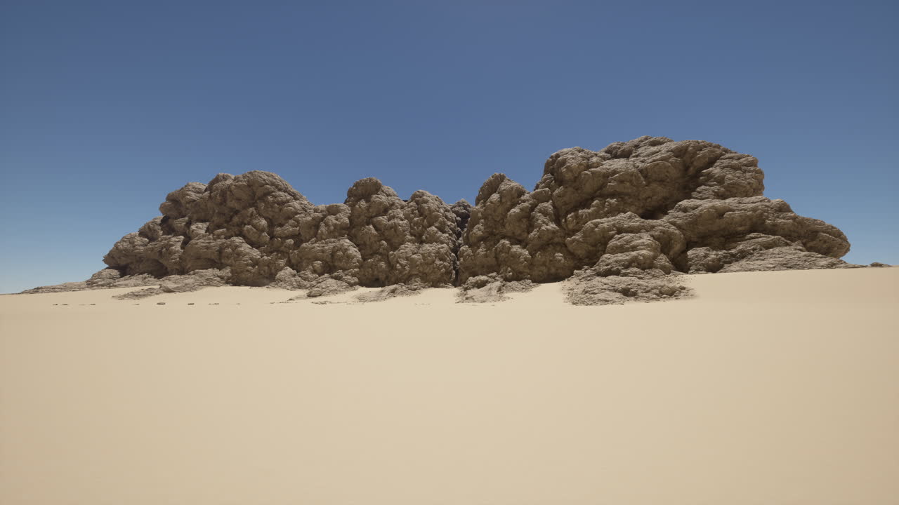 사막 암석 형성