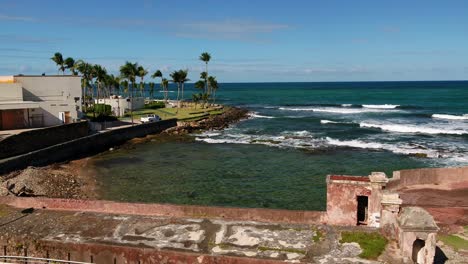 Droning-Fuerte-San-Geronimo-In-Puerto-Rico