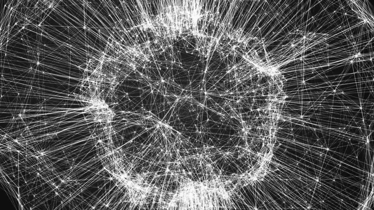 글로벌 디지털 네트워크 연결 미래의 배경