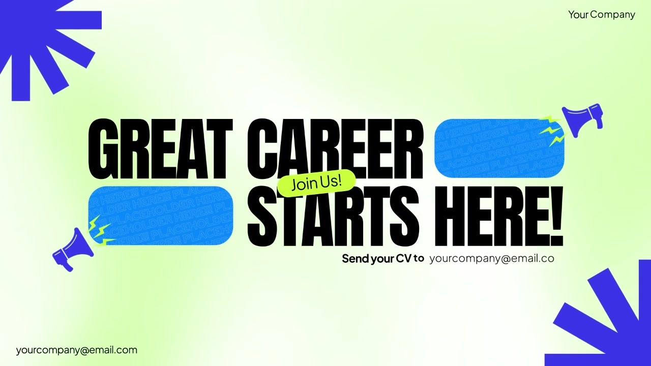 Career Opportunity Announcement