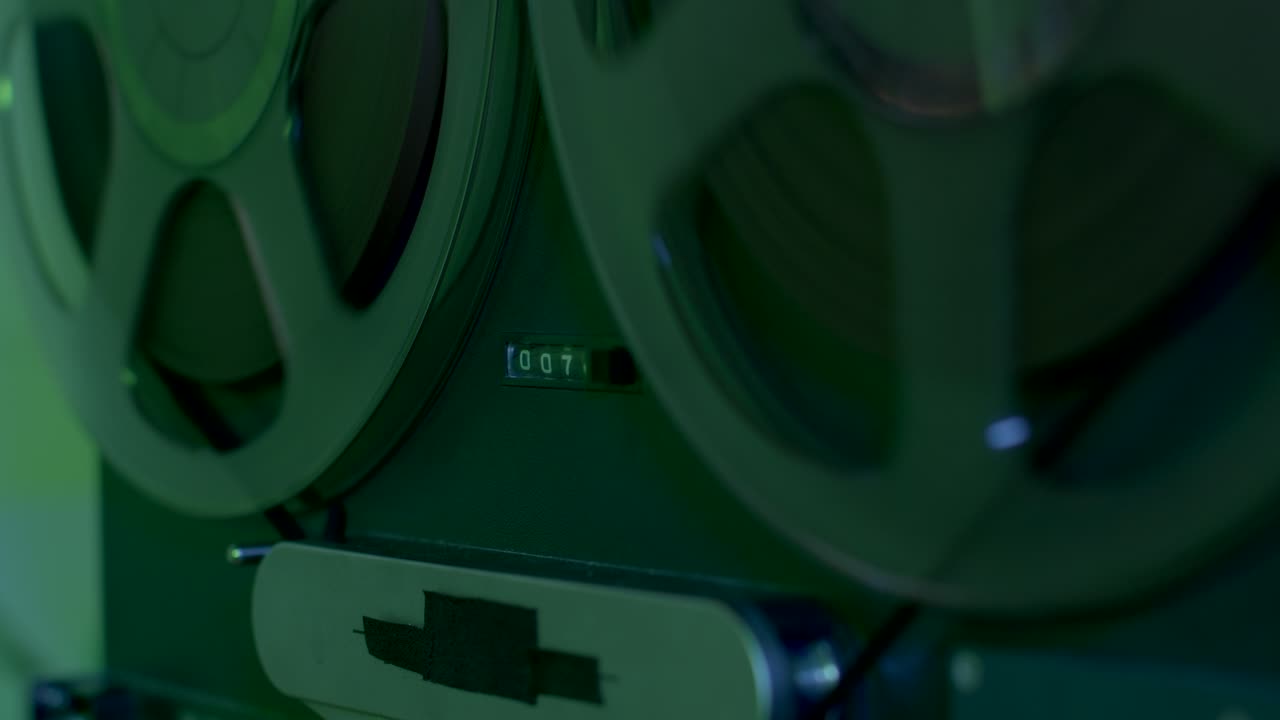 로테이션 릴 테이프 레코더 녹음 스튜디오