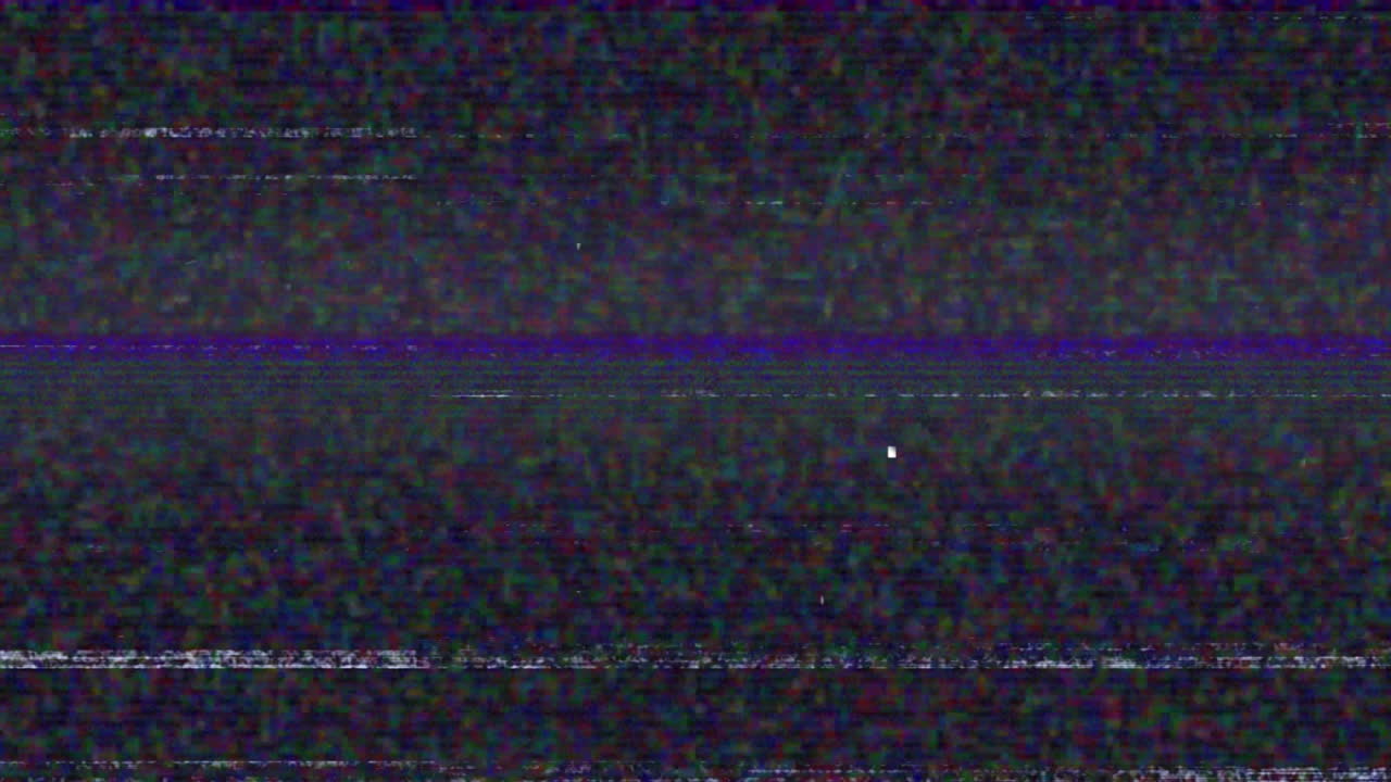 어두운 배경에서 화면  ⁇ 거리는 애니메이션