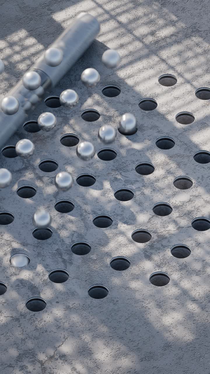 Abstract balls and holes