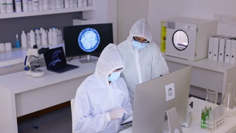 scientist team in laboratory