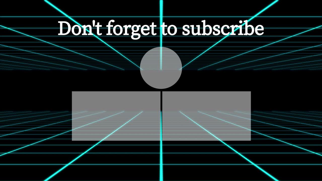 그리드 이동 엔드 카드 엔딩 스크린 모션 그래픽