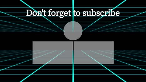 movimiento de la cuadrícula card end ending screen motion graphics