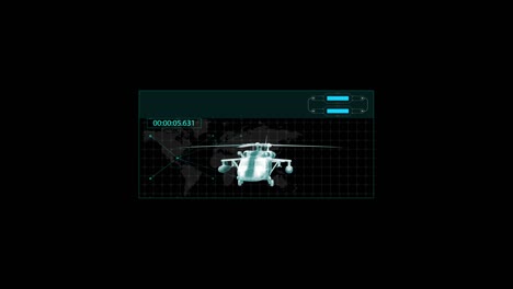 цифровое моделирование военного вертолета