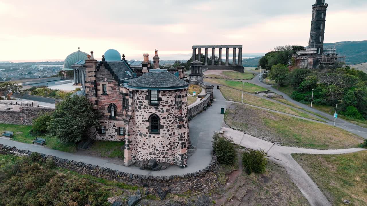 Edinburgh's Calton Hill Monuments and Observatory
