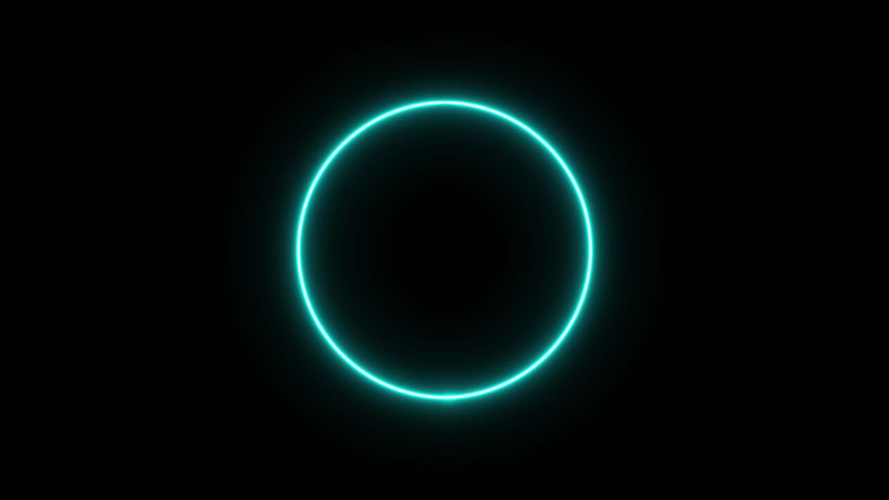 Neon Circle Animation