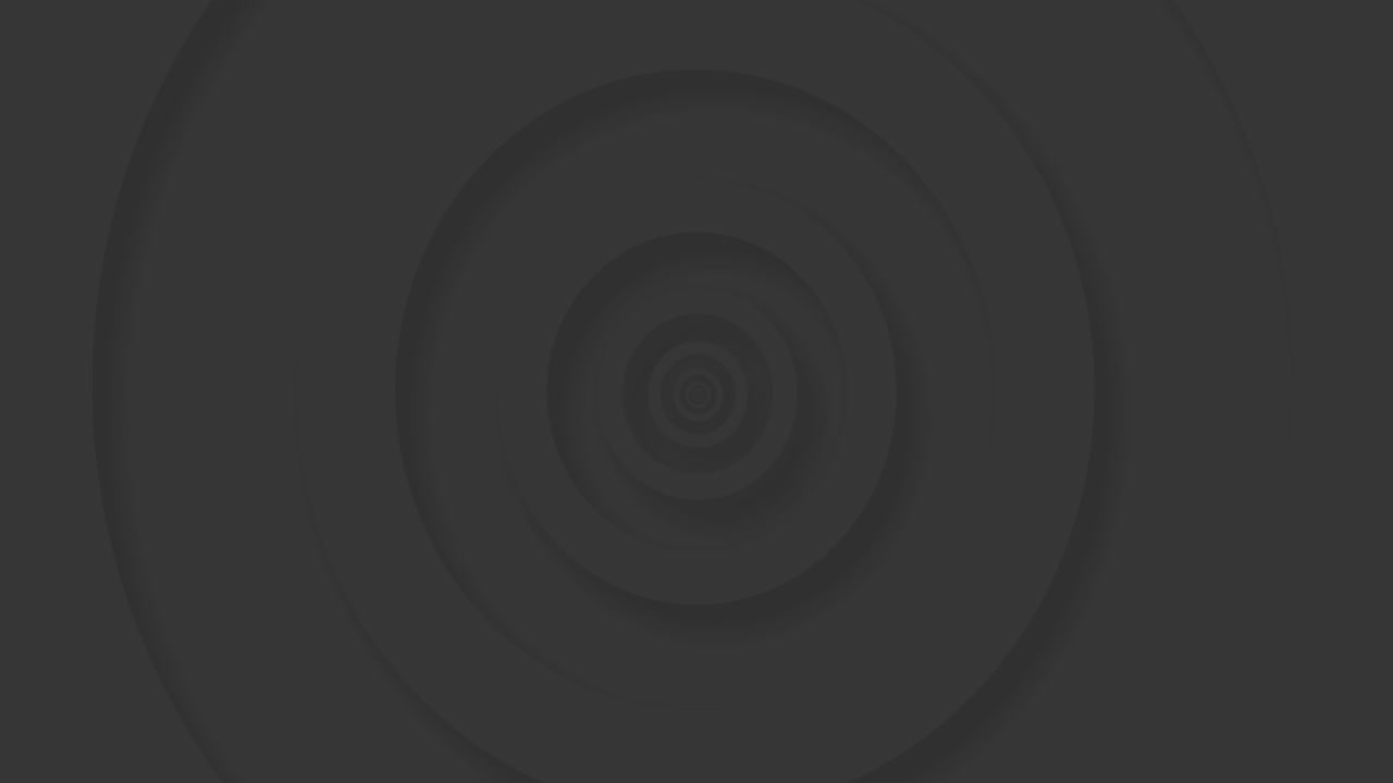 animación de círculos concéntricos grises que pulsan en un bucle sin costura